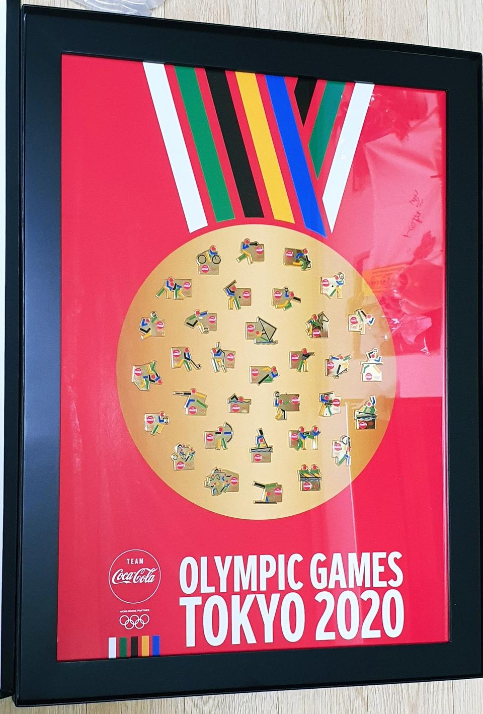 2020도쿄올림픽 경기종목33종 픽토그램 금장뱃지