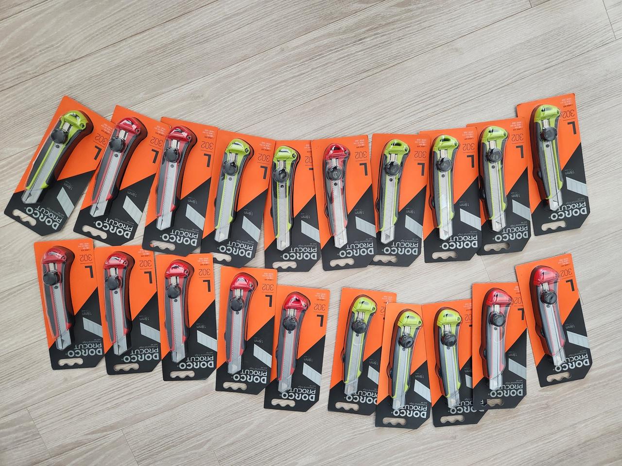 도루코 커터칼20개