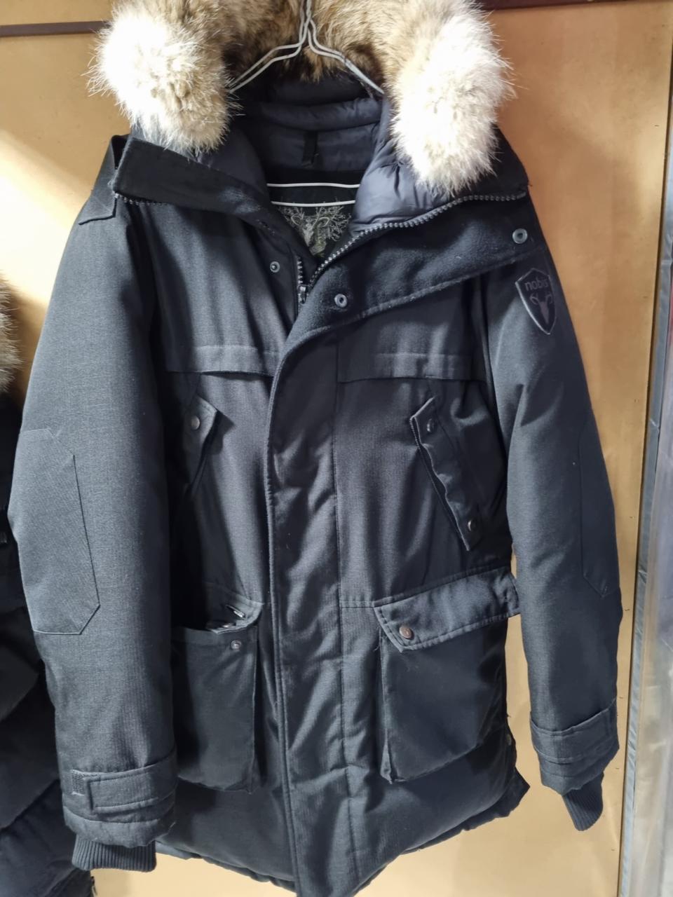 노비스 남성 야테시 하프패딩