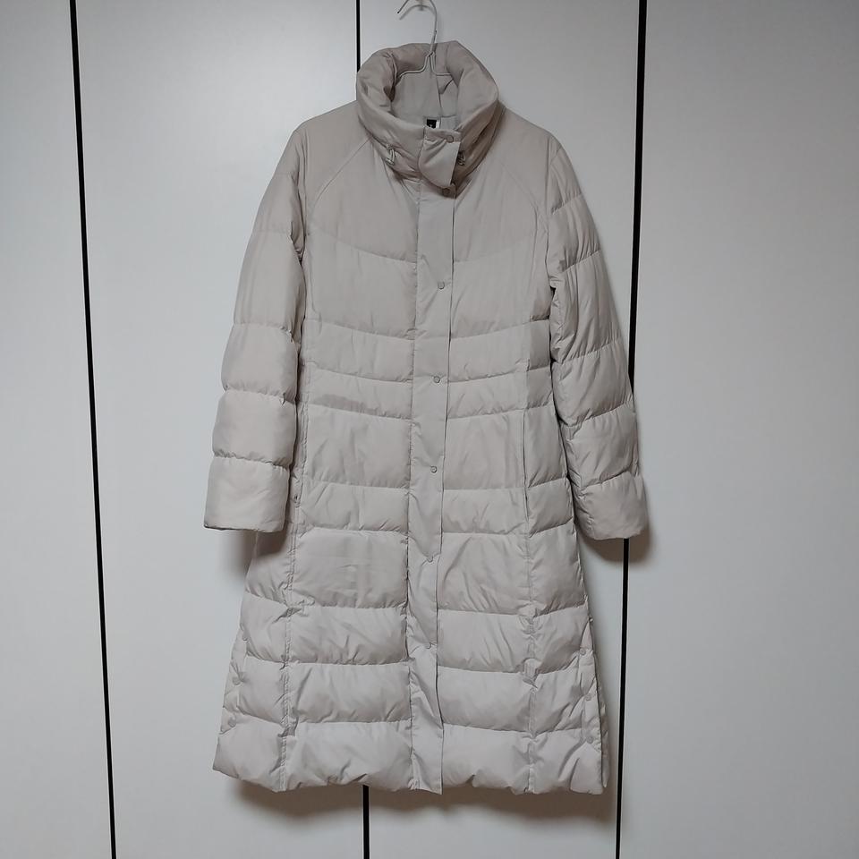 모르간 여성 구스 롱패딩 55