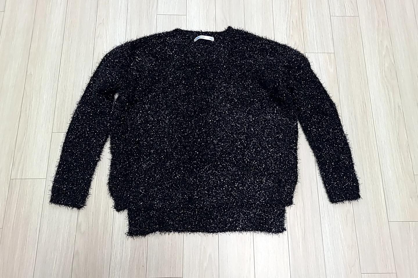 반짝이 날개사 니트 S(55-66), 미사용