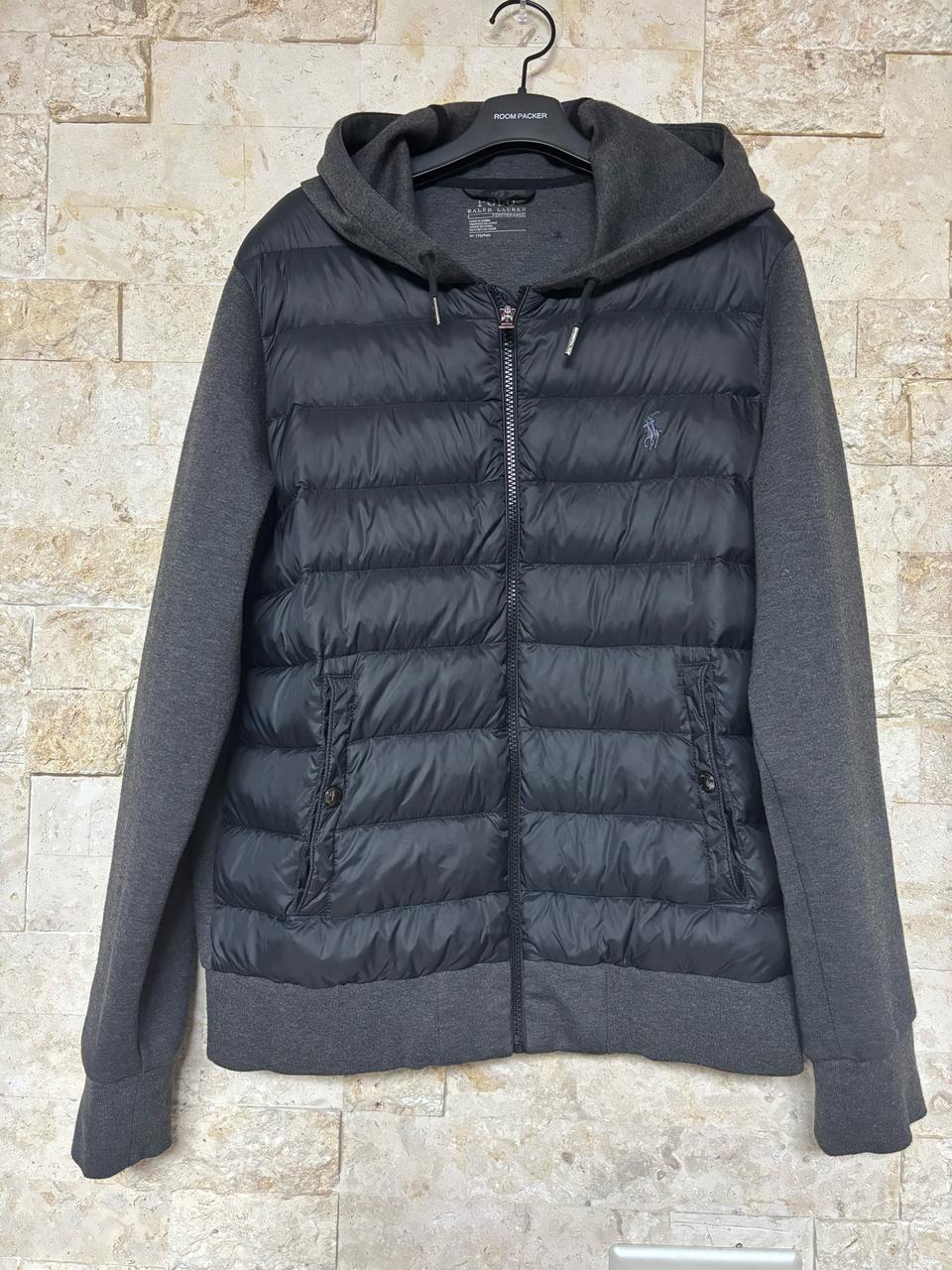 폴로 다운 후디 자켓