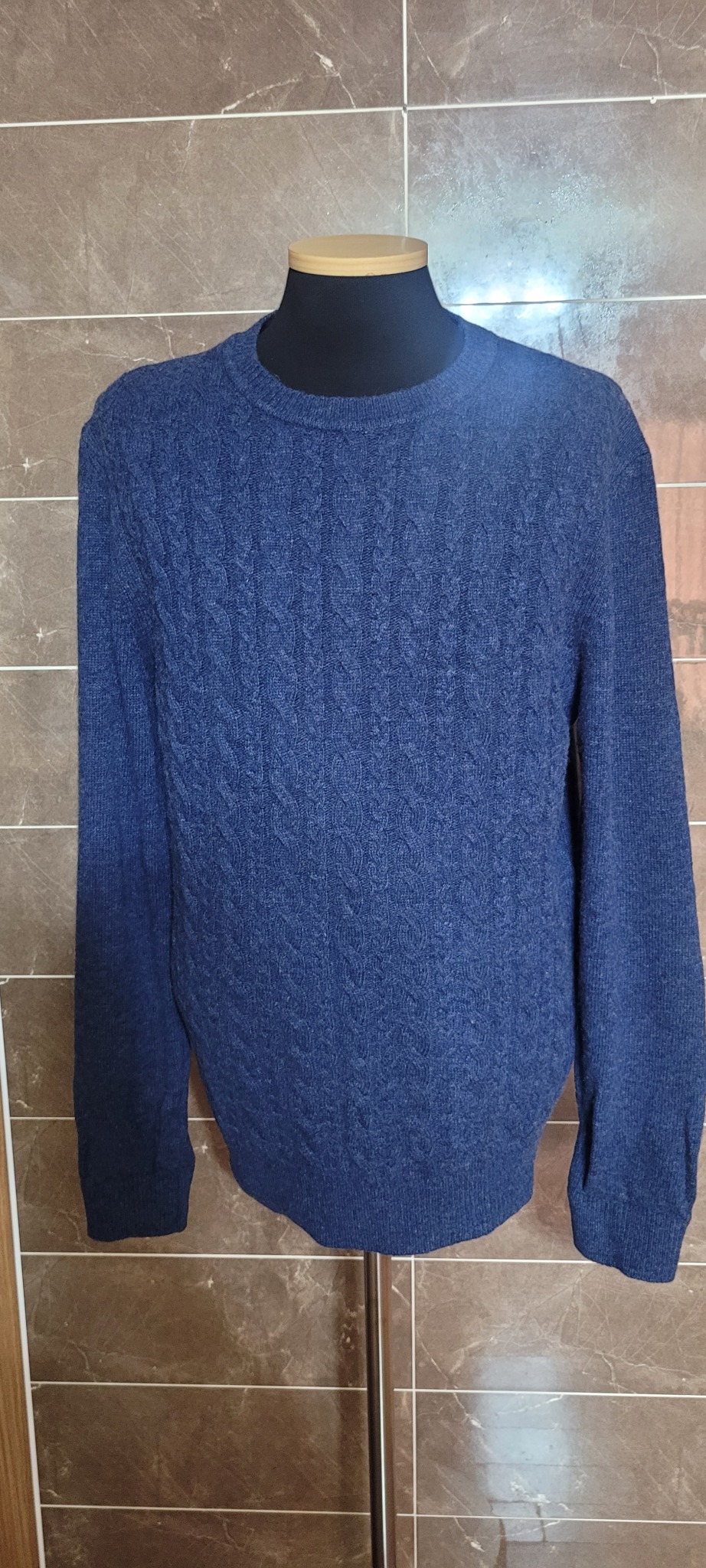 (남성100~105사이즈) renoma 니트(모77%)