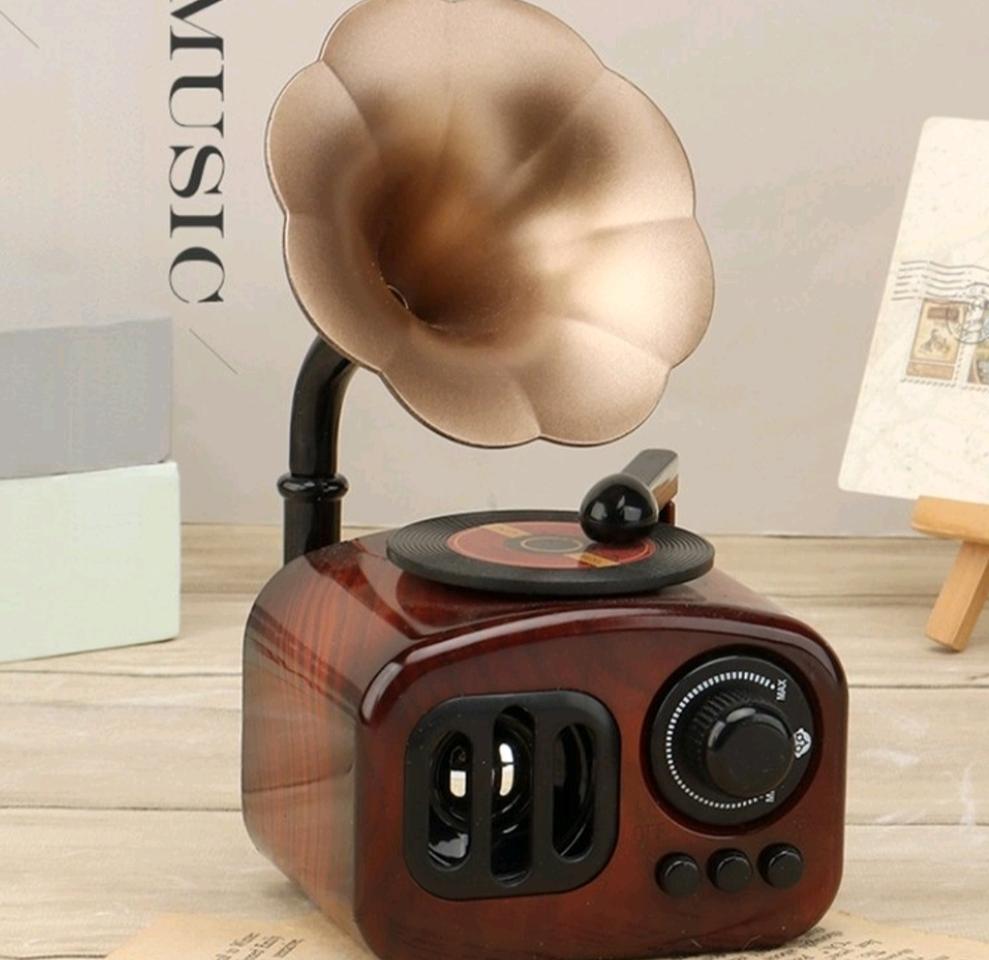 뮤직박스 레트로 축음기 오르골 (새상품)