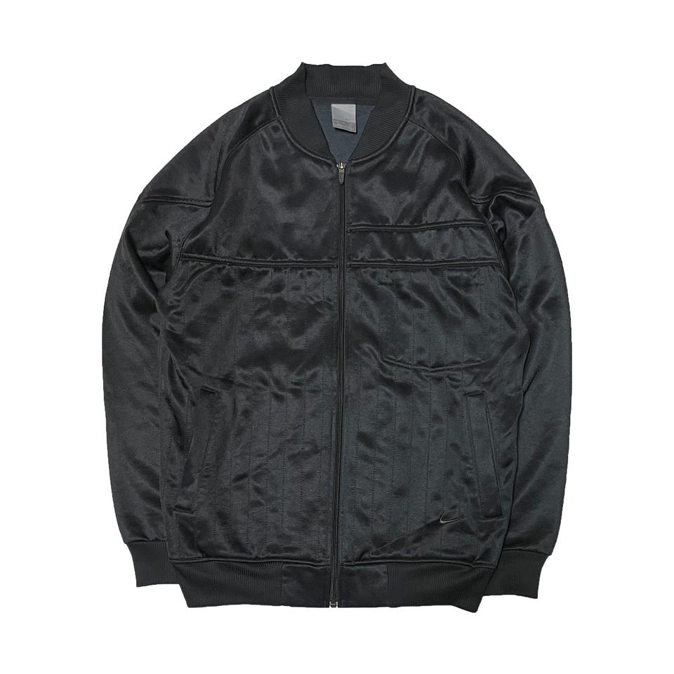 나이키 새틴 기모 트랙탑 져지