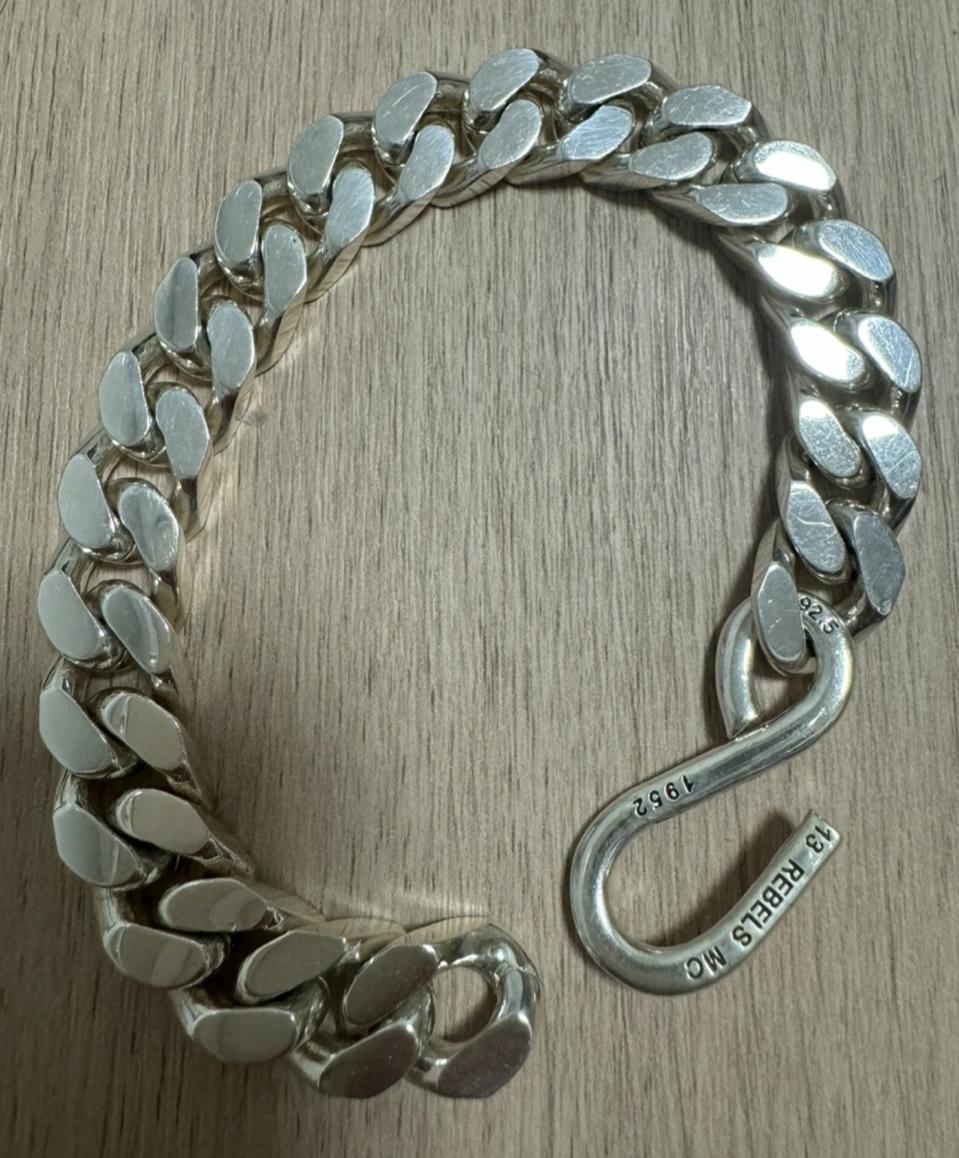 에이징씨씨씨 925 실버체인팔찌