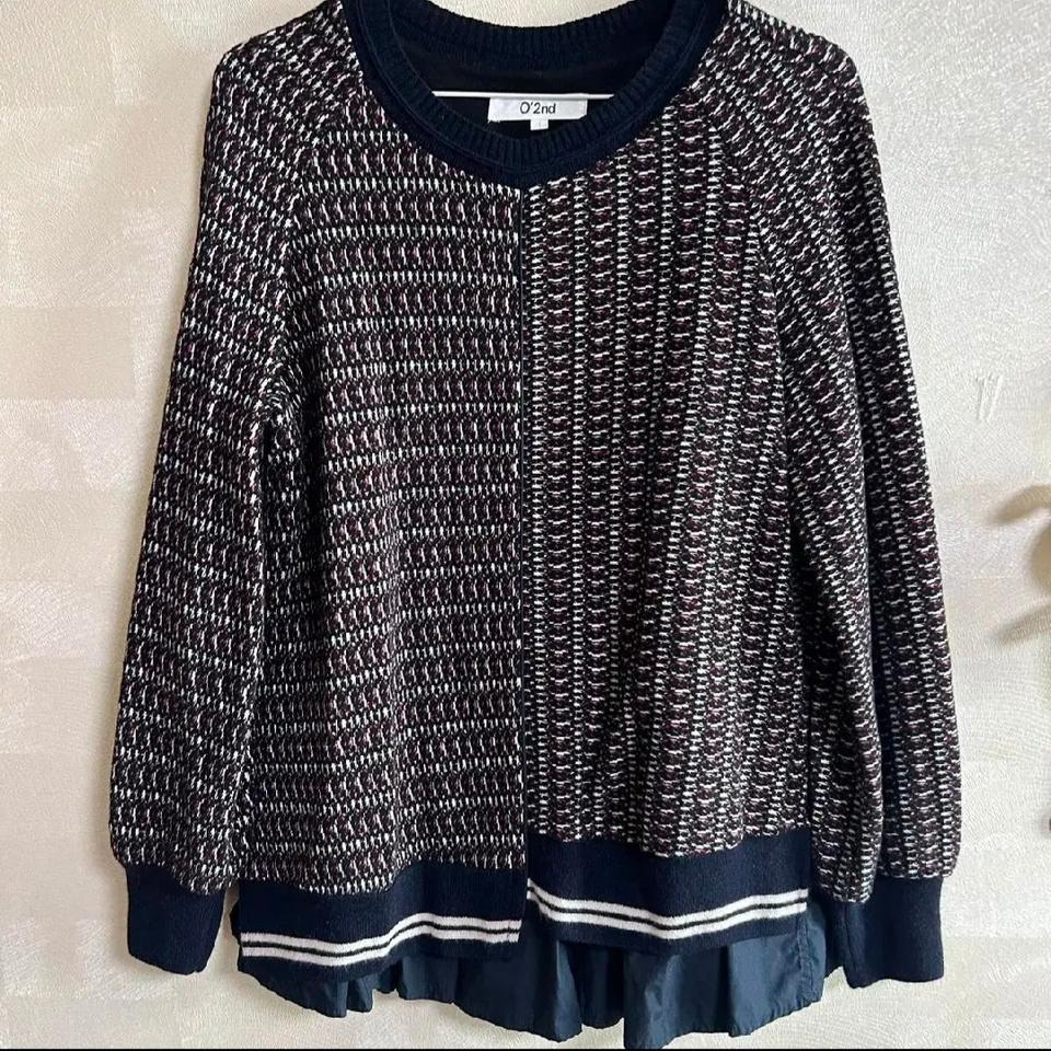 오즈세컨 언발레이어드니트