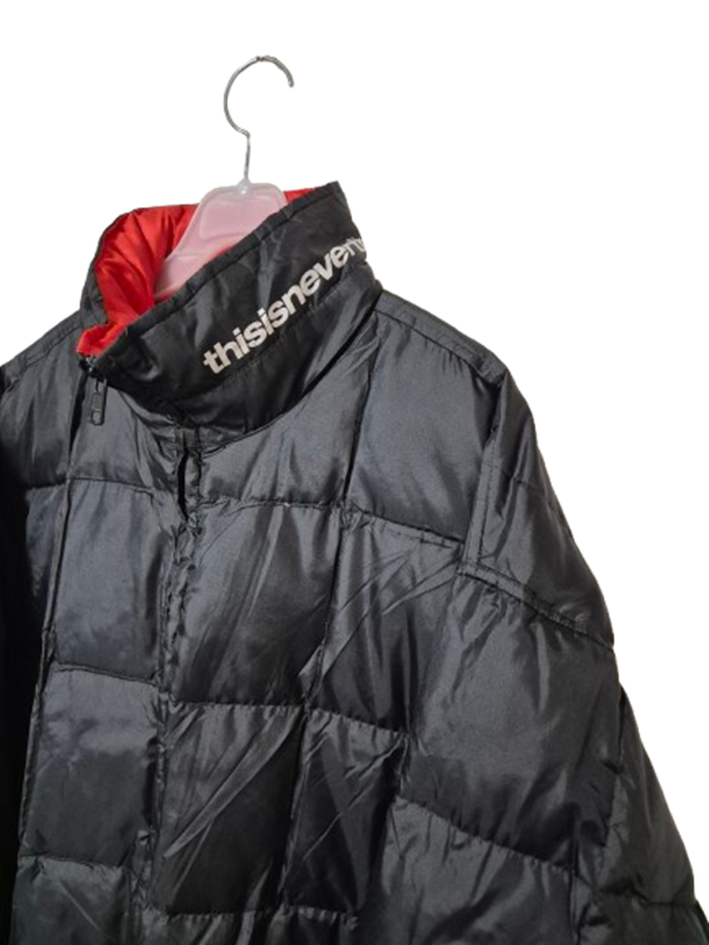 디스이즈네버댓 오리털 정품 누빔 남성 겨울용 남자덕다운패딩점퍼 프리