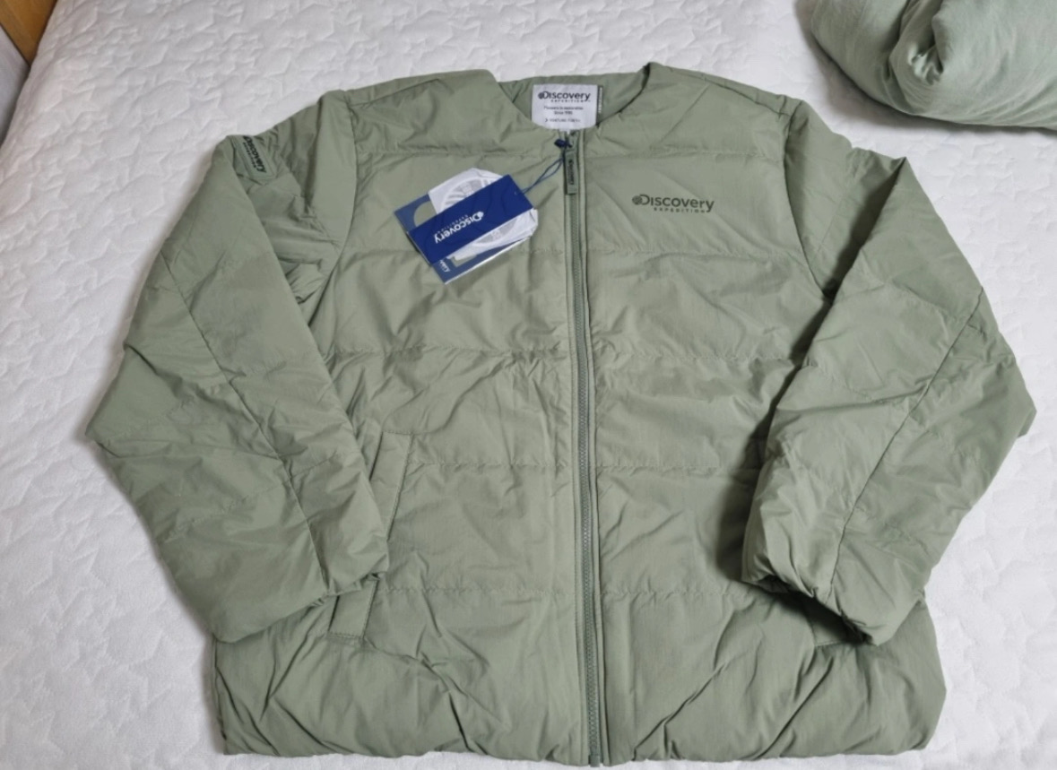 디스커버리 U넥 경량패딩