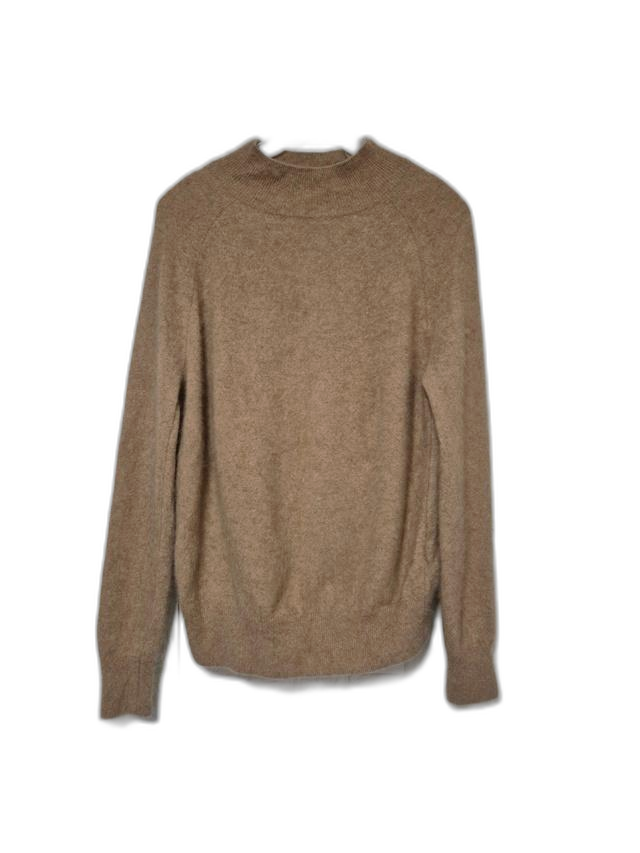 THE TOD더토드 여우털 라운퍼 여자 쉐기독 여성 울니트긴팔티셔츠