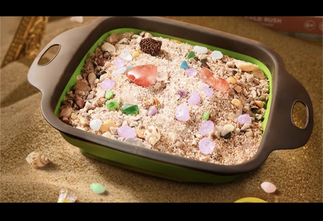 미디어 크레이지 골드 러쉬 과학 실험 세트 새상품