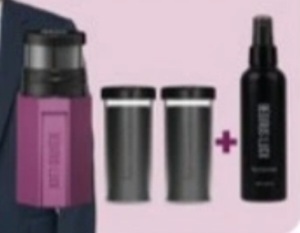 뿌리는가발.빈모+새치+볼륨3가지를 동시에.다크브라운 컬러.