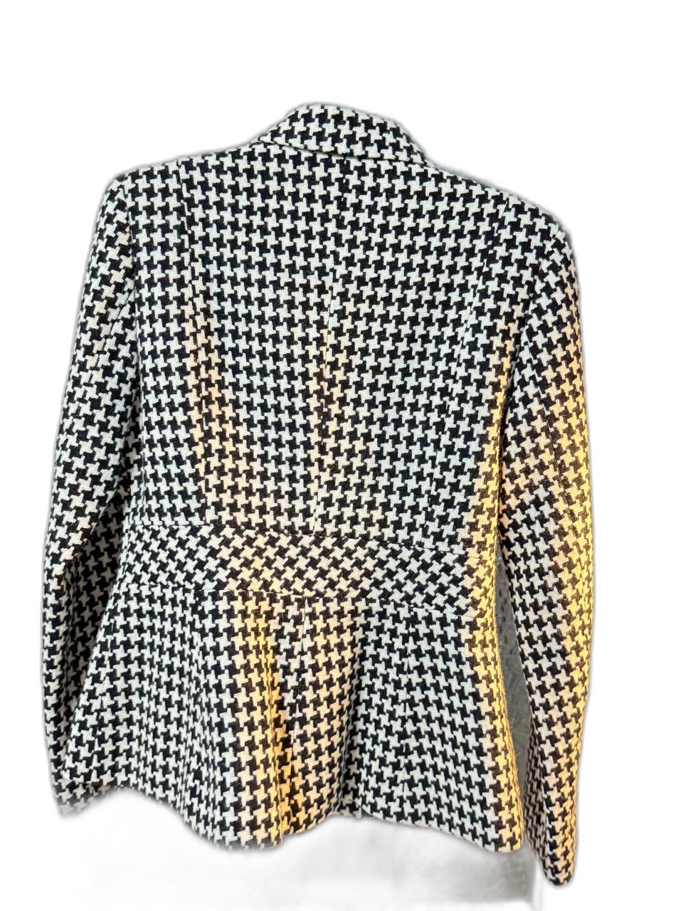 체크 무늬 쟈켓