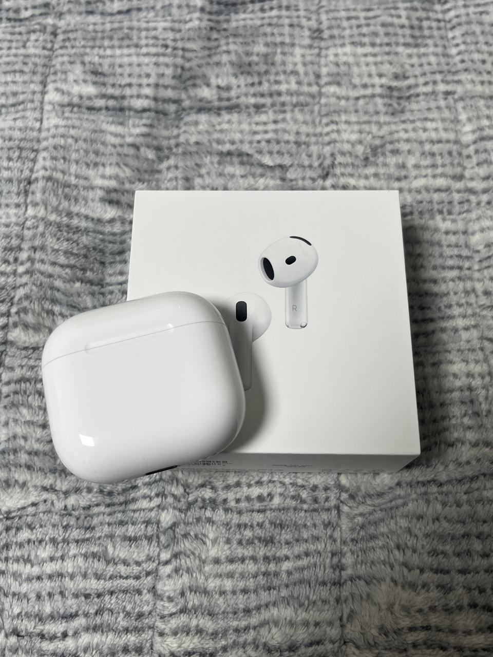 에어팟 4세대 단순개봉 상품 미사용 새상품