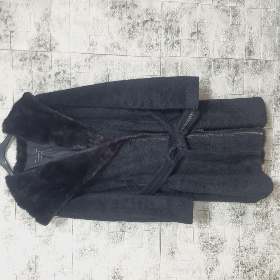 꼼빠니아 밍크 알파카 울코트 66