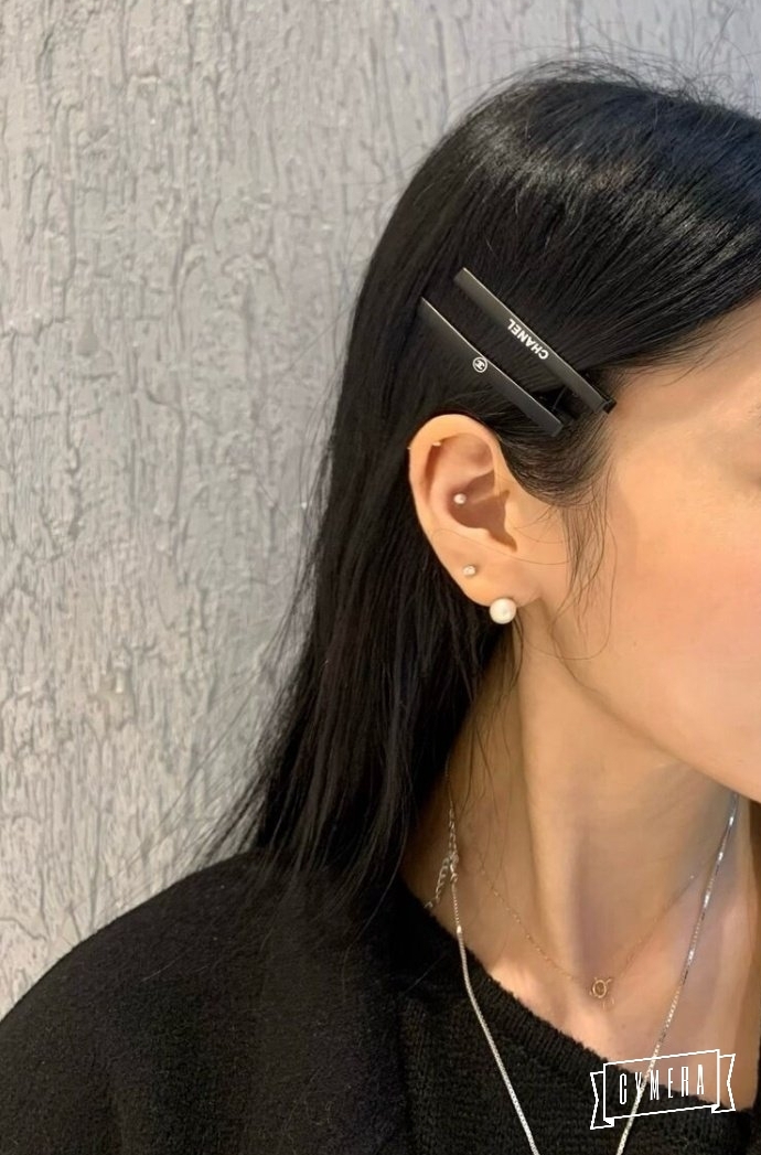 샤넬 집게핀 3개1셋트