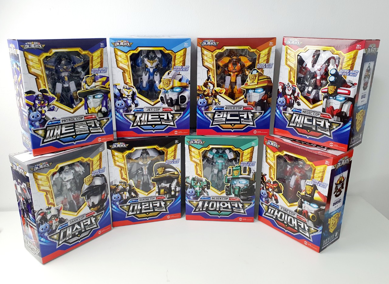 최강경찰 헤드캅8종