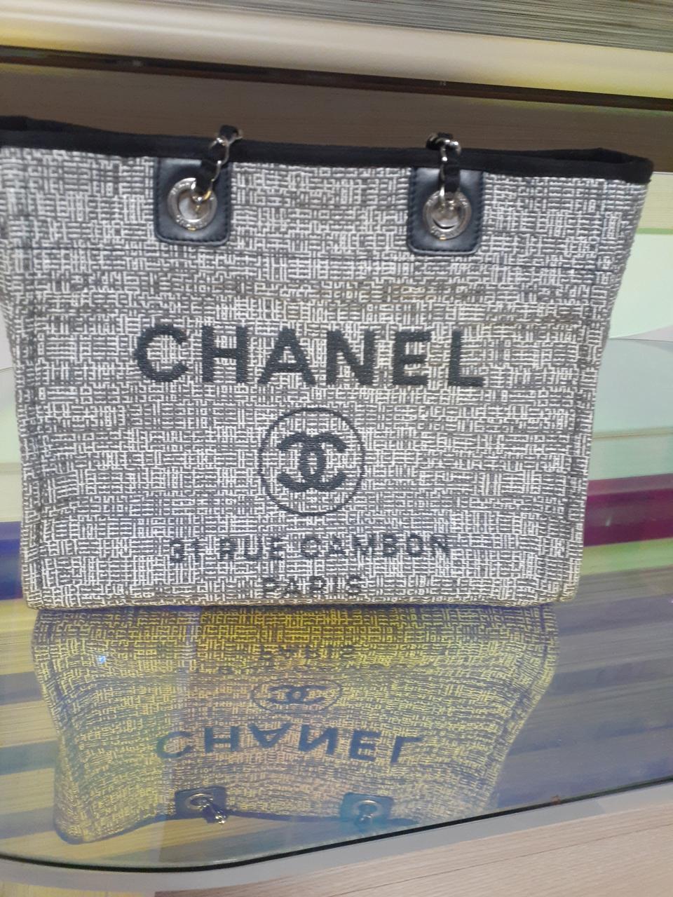 샤넬 패브릭백