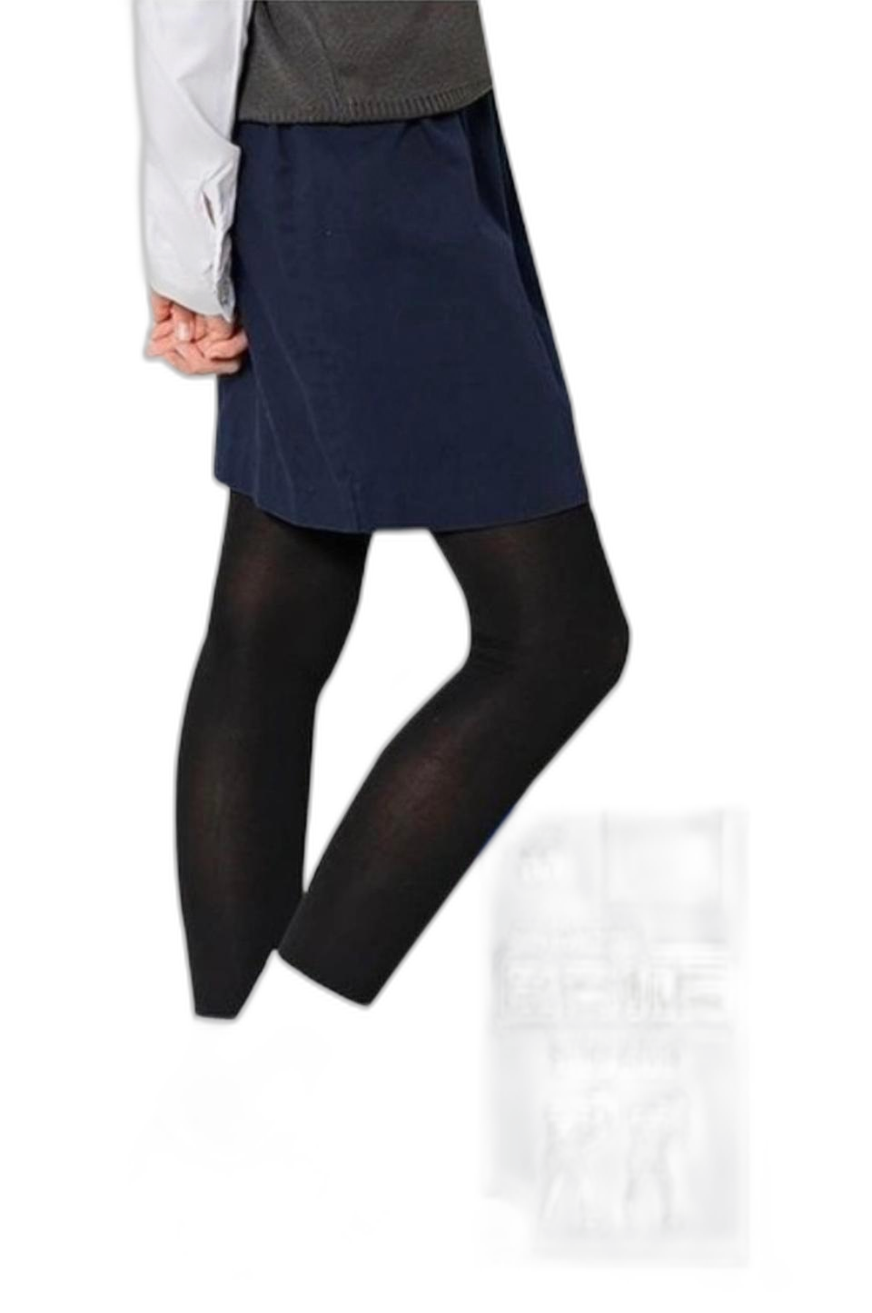 시글락)요즘애들 학생용 고탄력 80D 팬티스타킹