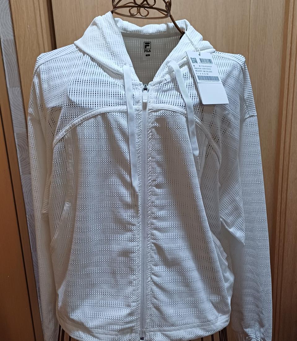 새상품 휠라(FILA) 여성 메쉬 후드 집업 (S/90)