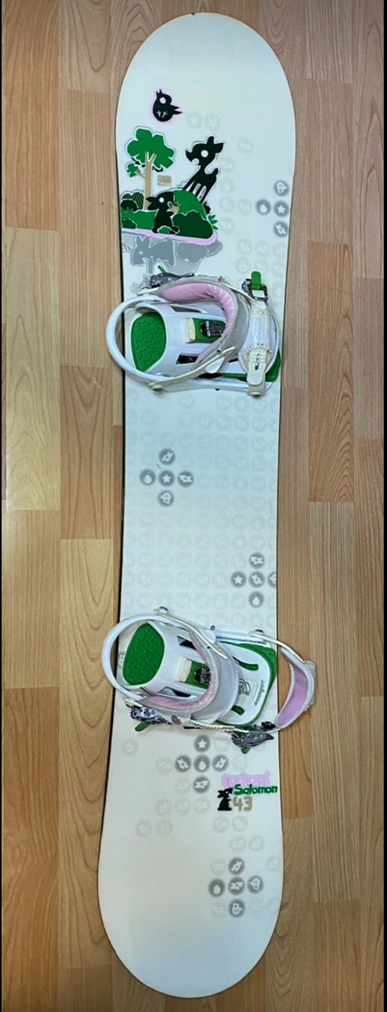 Salomon 여성 스노보드 데크 + 부츠