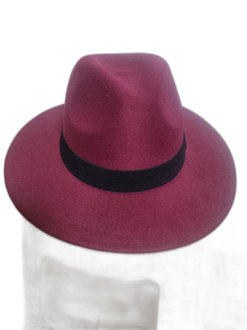 모직 평챙 페도라