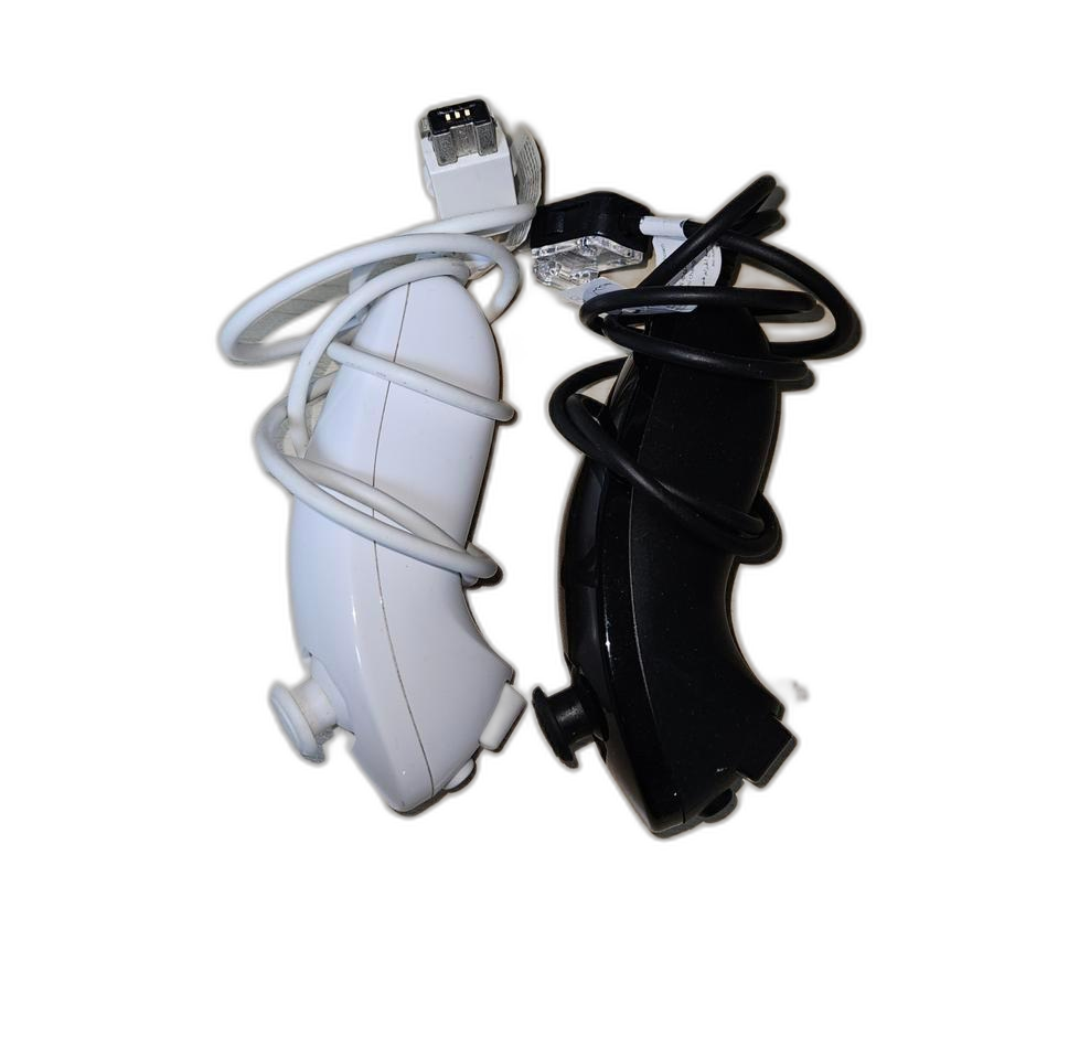 닌텐도 Wii 눈차크 컨트롤러 화이트&블랙