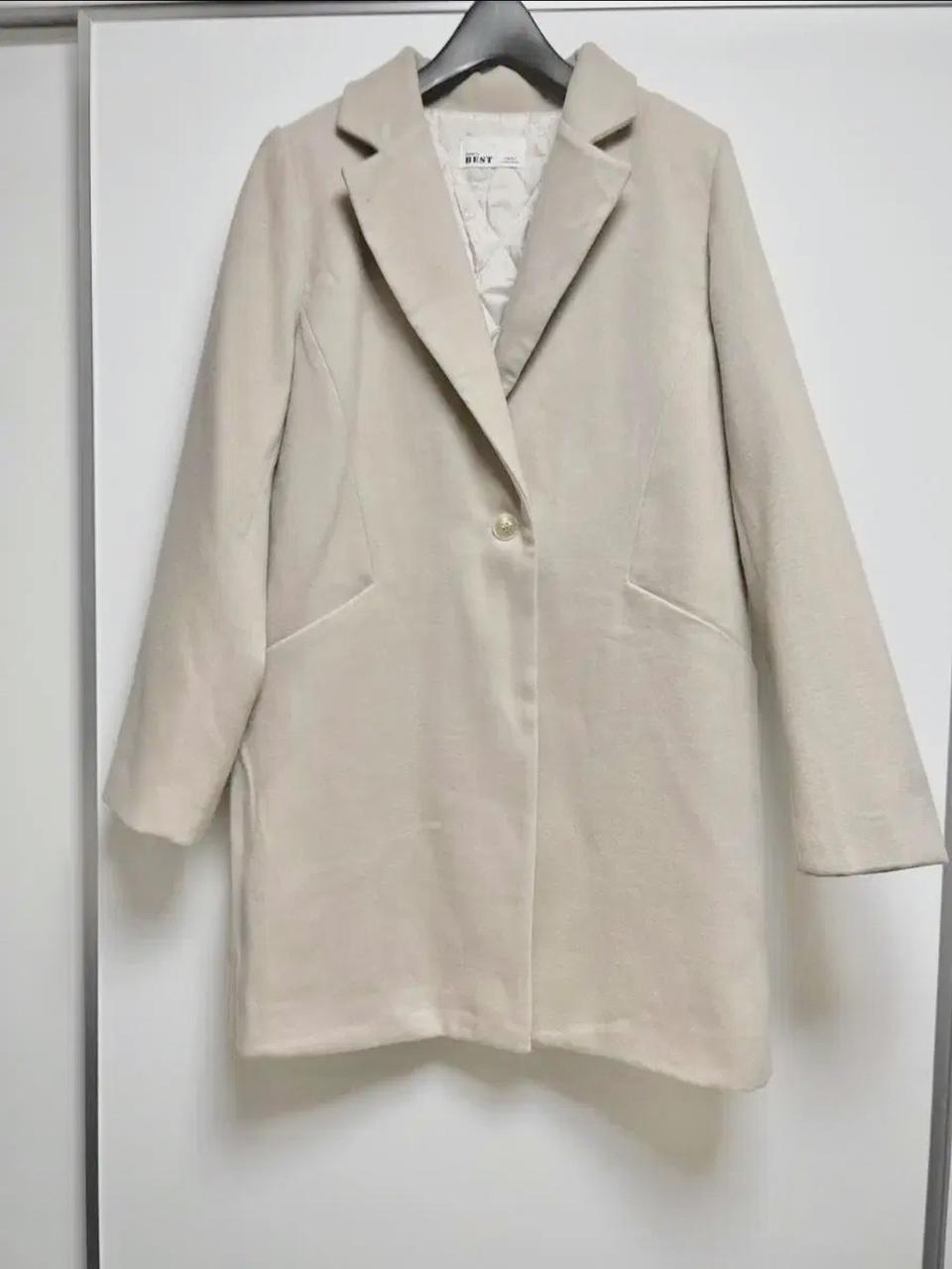 (새상품) 겨울 코트 연베이지