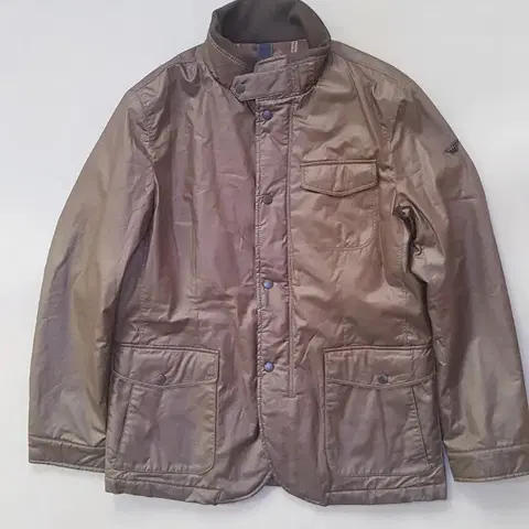 [100] 헨리코튼 왁스코팅 아메카지 경량 패딩 야상점퍼