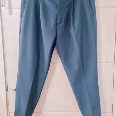 잭필드 디스코 윈턱 기모 슬랙스