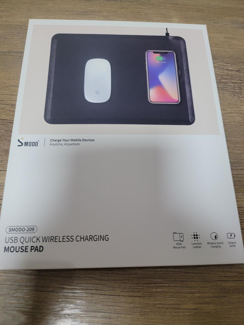 무선충전 마우스패드 - 새제품