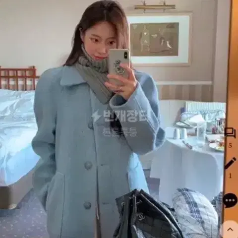 오늘만 이가격) 원로그 더위시 리즈 소라색 코트