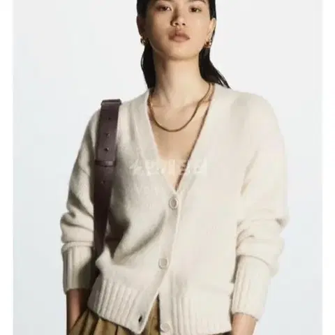 코스 울 가디건