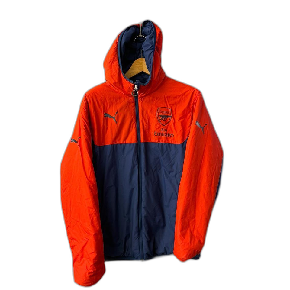 푸마 아스날 양면 패딩 사이즈 L