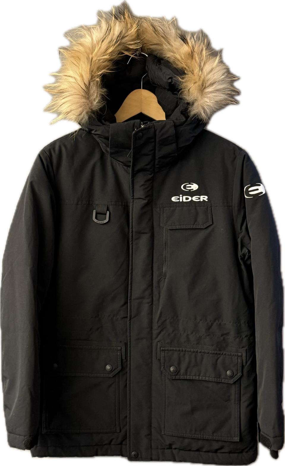 아이더 블랙 오리털 패딩 95 m사이즈