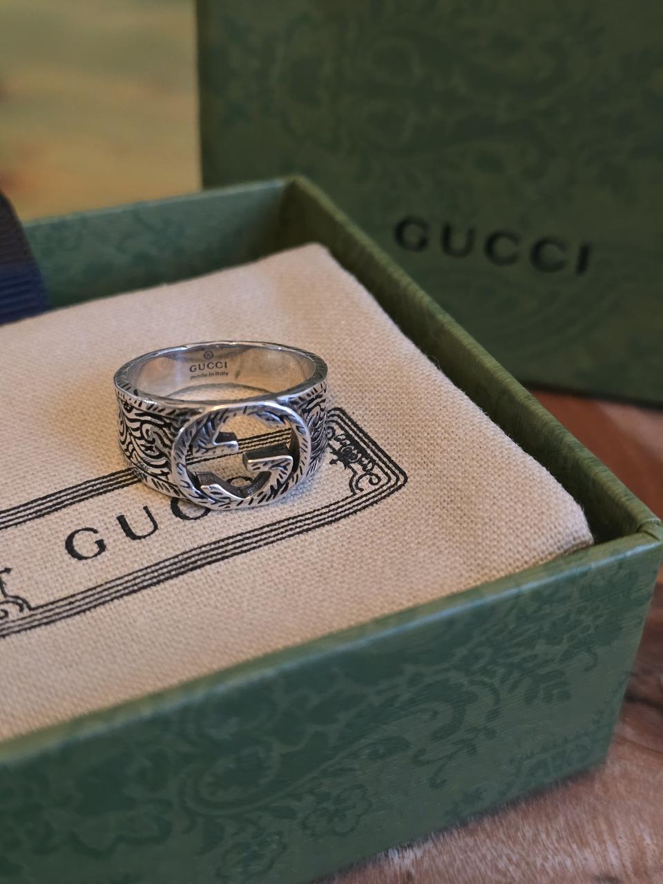 실버925 구찌인터로킹반지18호