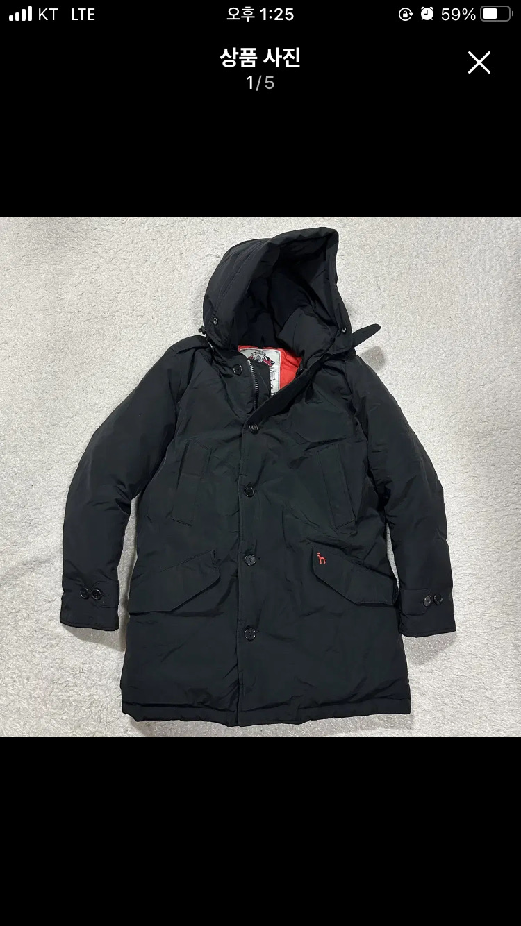 (Hazzys) 헤지스 야상 패딩 100