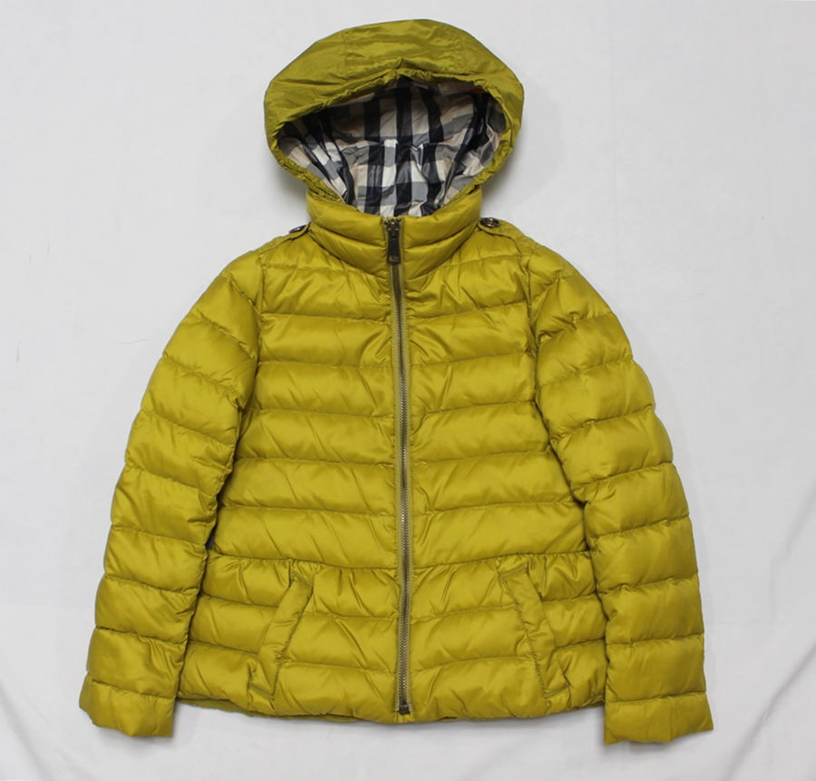 버버리 아동 6Y 구스패딩 후드 점퍼 좋음/F05 
