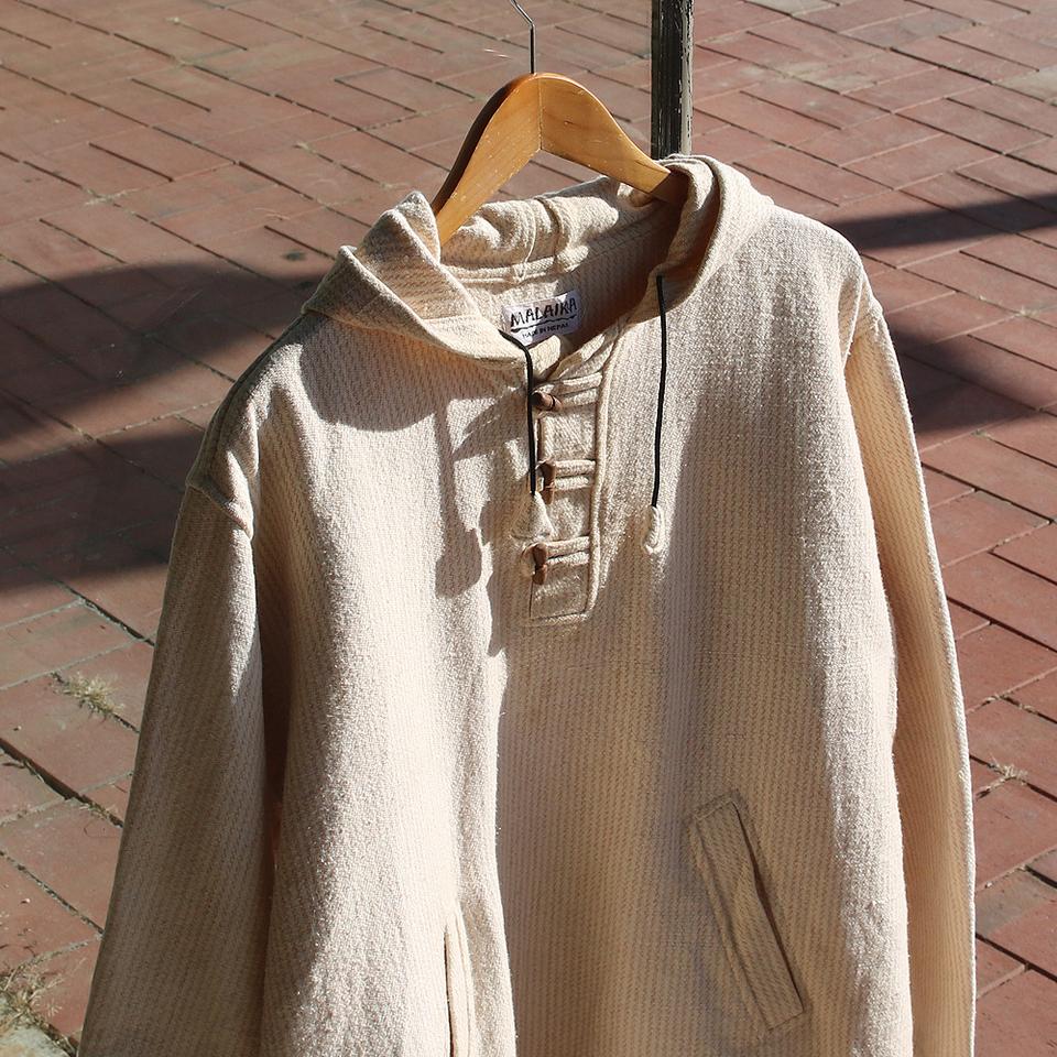 (착용컷) MALAIKA 더플 후드 아노락 자켓 (남성용 100)