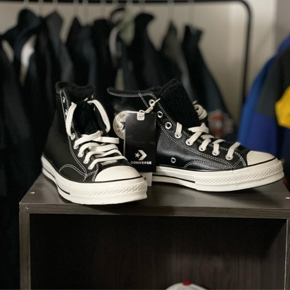 컨버스 12주년 CHUCK70 하이탑 레더 스니커즈