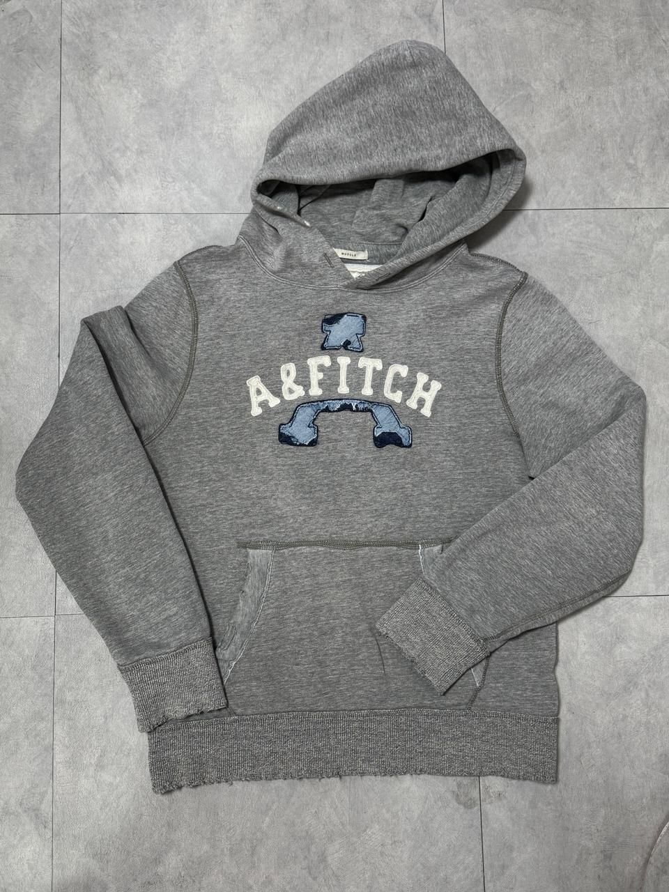 아베크롬비 데미지 디스 후드 L