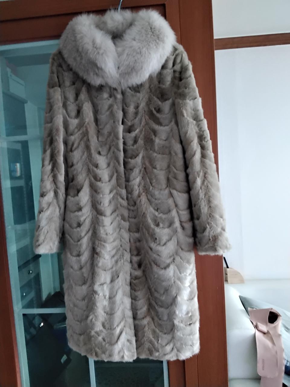 세루치   밍크롱코트 ( 오늘만)