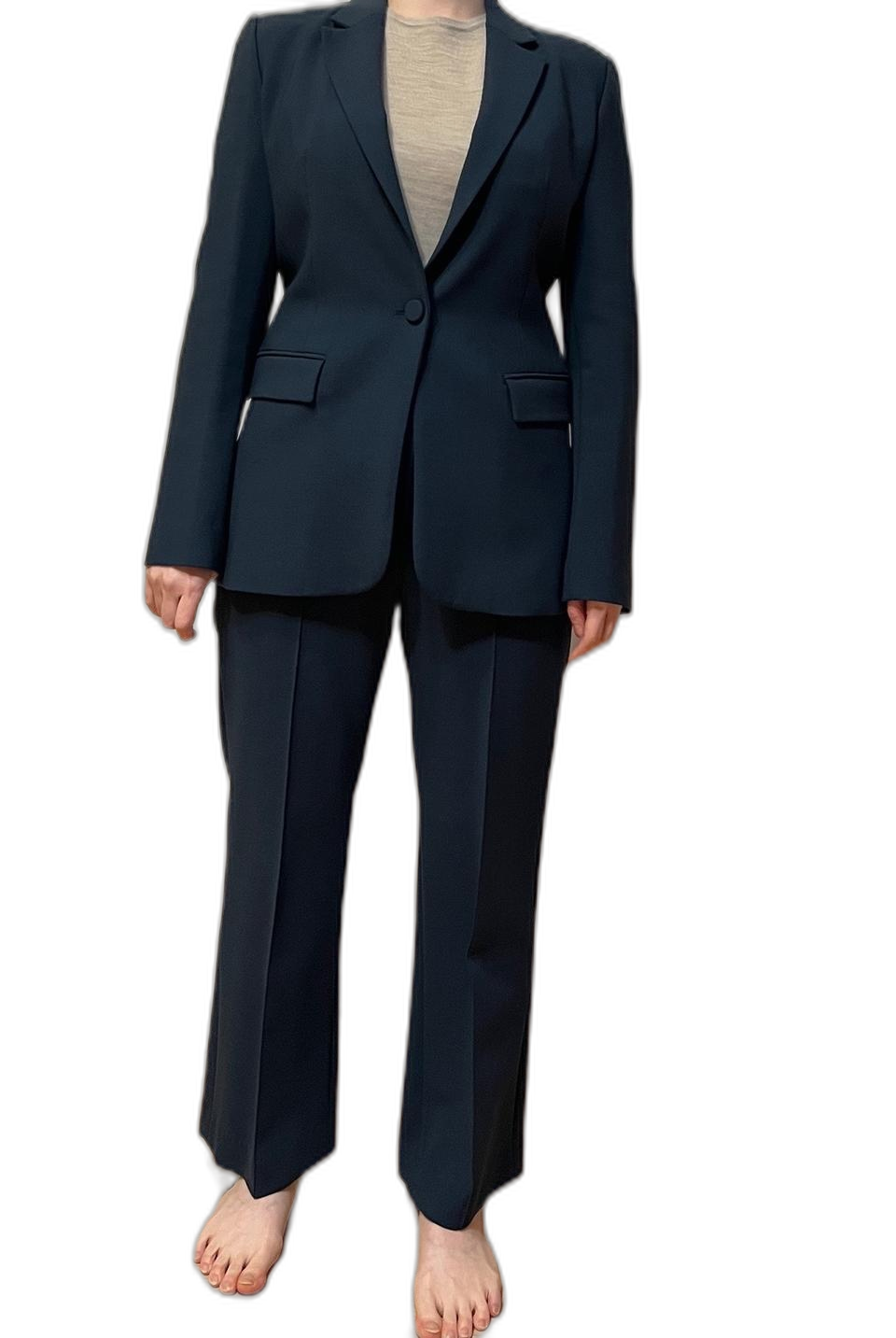 질스튜어트 정장 수트 셋업(M) 네이비그린