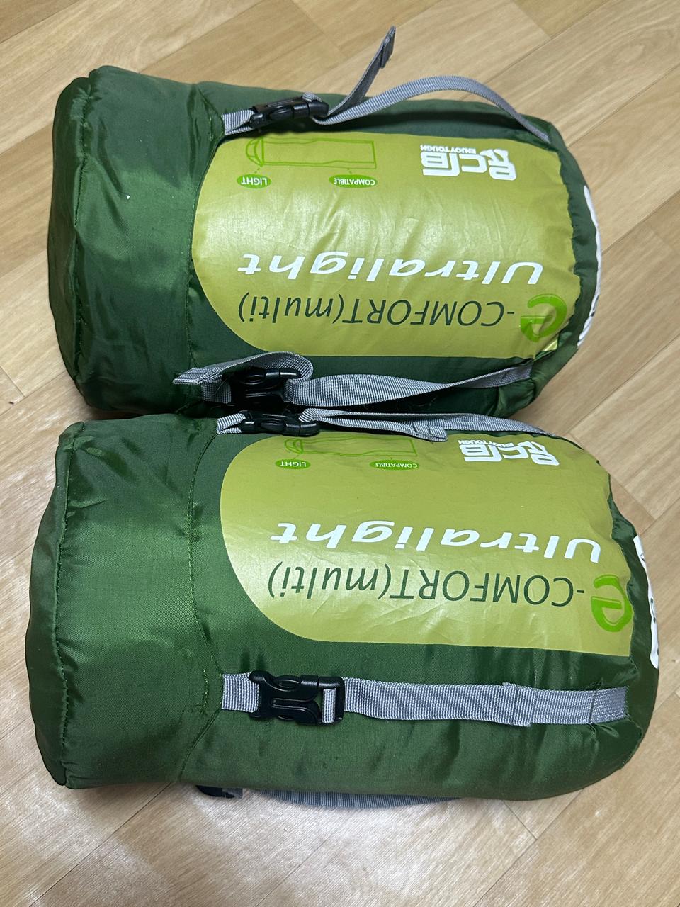 캠핑용품 침낭 2개 일괄