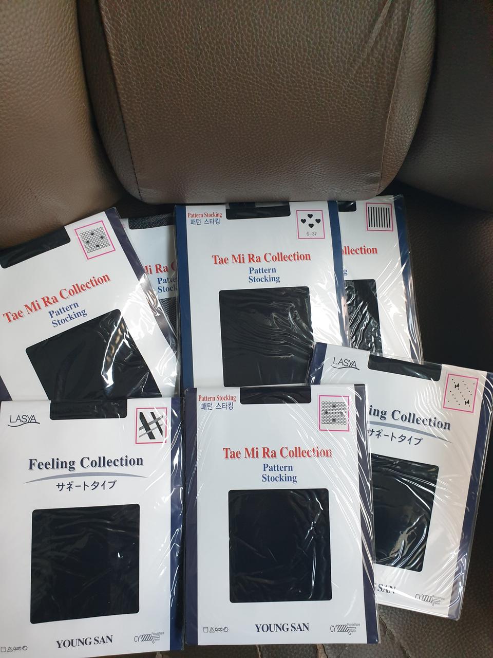 패턴&무늬 스타킹10장 1묶음