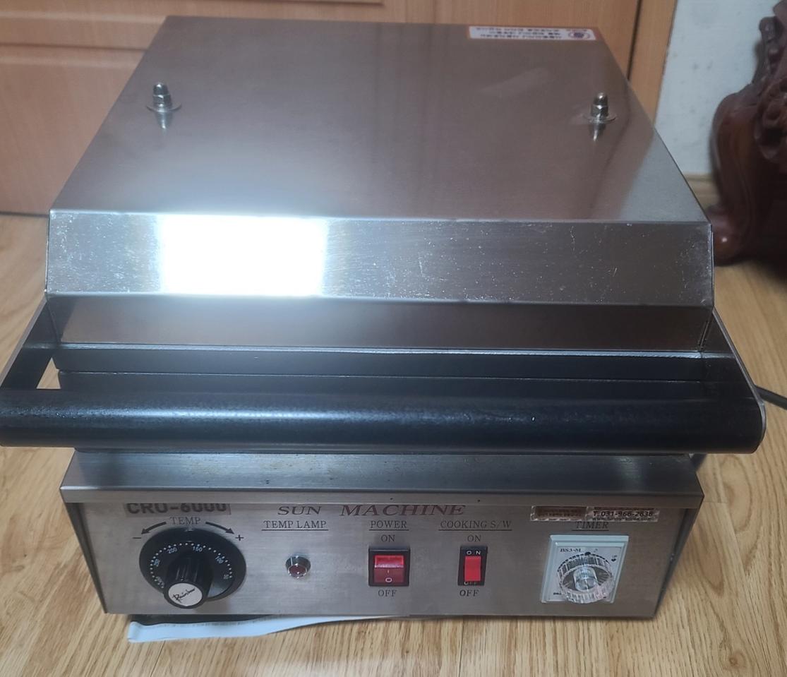 크로플(와플) 기계 CRO-6000 영업용 업소용 카페용