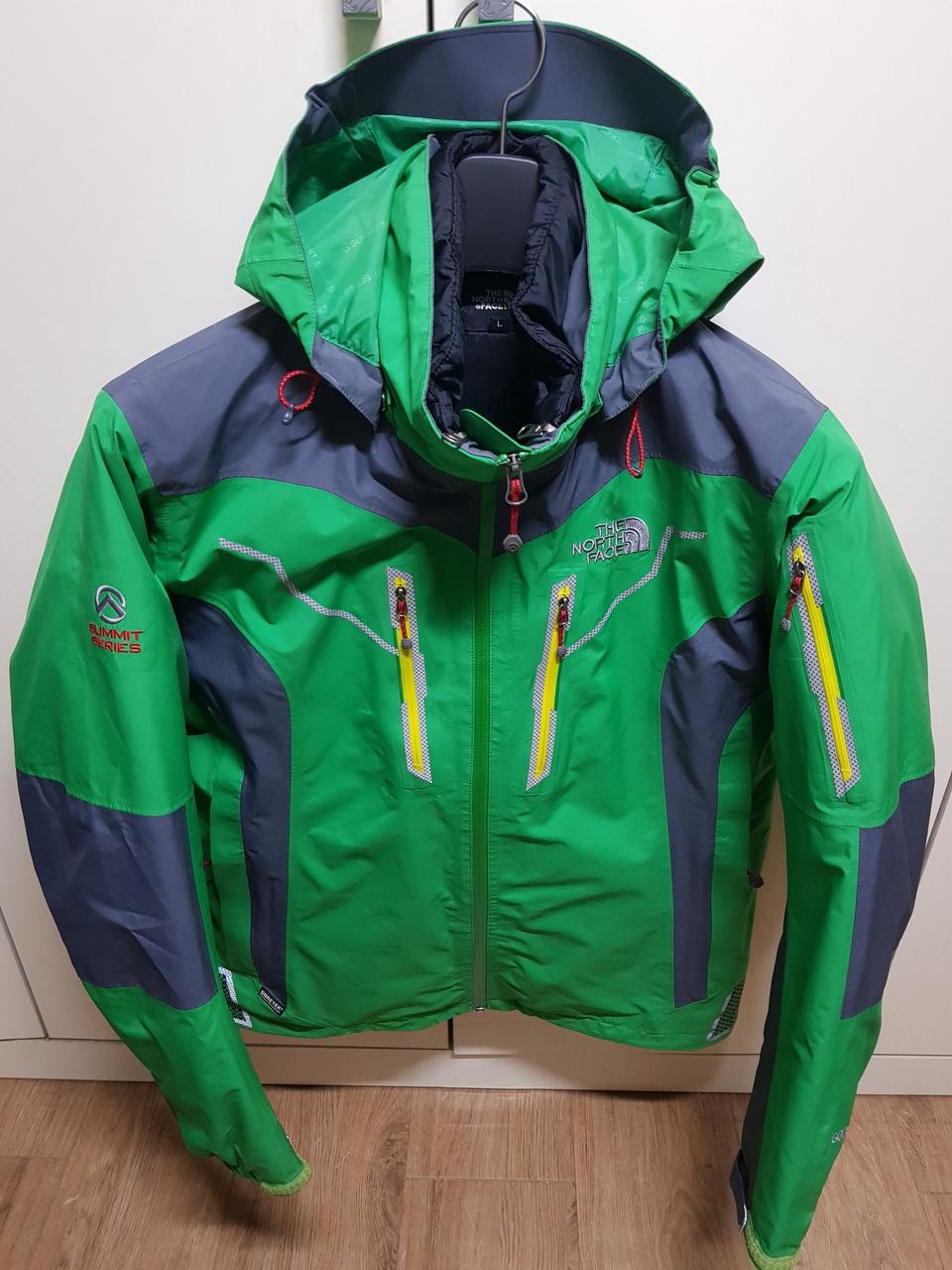 노스페이스 써밋 고어텍스 바람막이 경량패딩세트 100