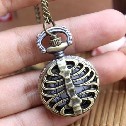 새 소형 거미 회중 시계 목걸이시계 기념품 여행 쥬얼리 기념일 생일선물 