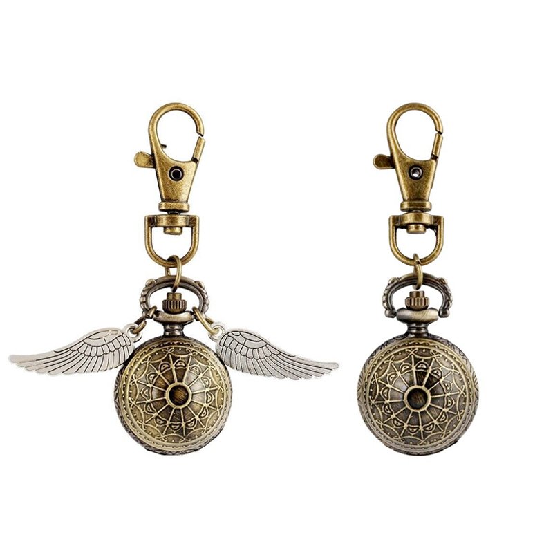 새 랜덤 발송 소형 열쇠 고리 회중 시계 여행 쥬얼리 기념일 해리포터