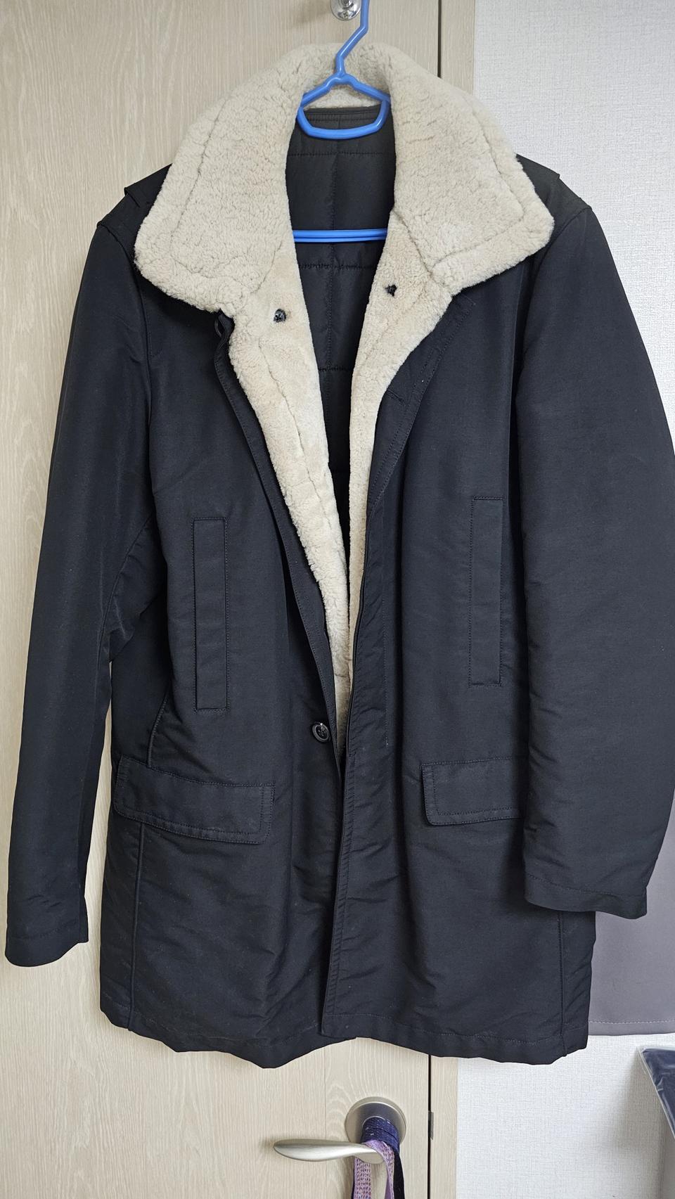 DKNY 양털 패딩 자켓